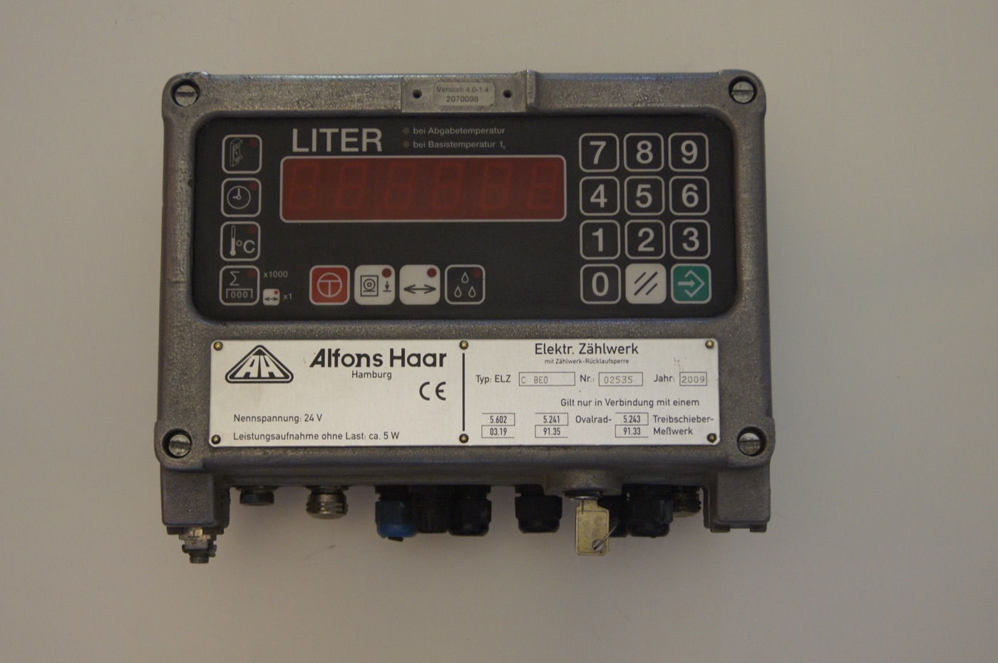 Elektroniczny licznik autocysterny Alfons Haar